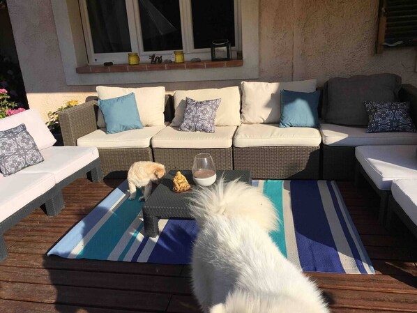 Terrace/patio - Agréable Villa Proche de Cannes (Auribeau-sur-Siagne)