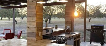 Shady Pecan Grove on 12 Acres & 5 miles from Fredericksburg!