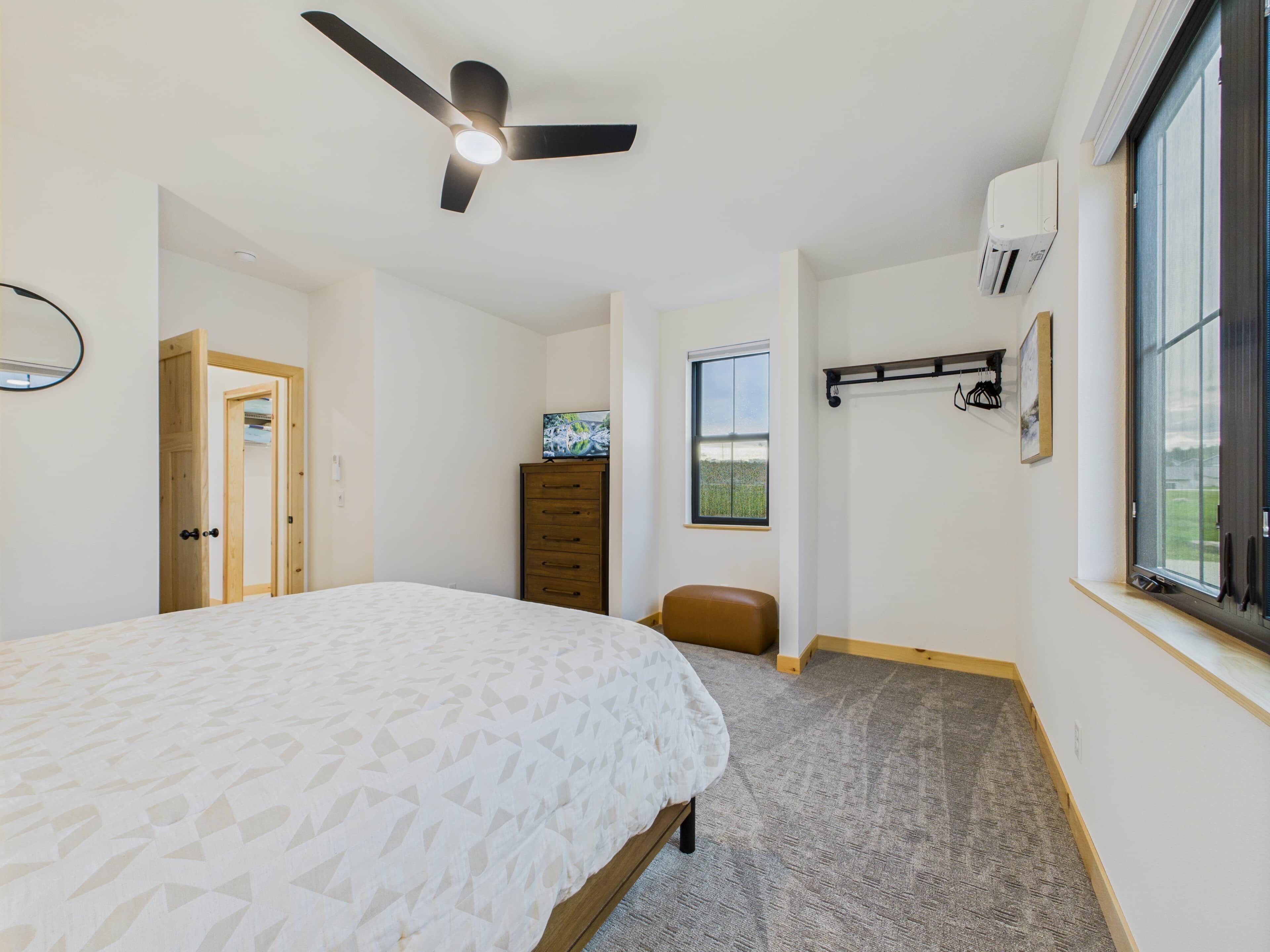 2 habitaciones, wifi y ropa de cama 