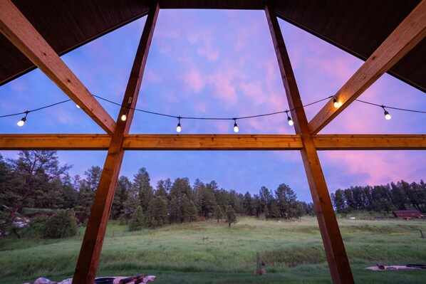 Vista desde la propiedad