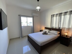 都會公寓, 3 間臥室, 露台 | 3 間睡房、高級寢具、房內夾萬、獨特設計