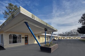 Voorkant van accommodatie