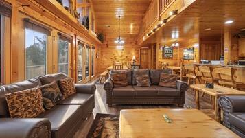 Smart TV, lareira, videoteca