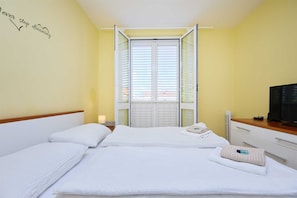 2 Schlafzimmer, Bügeleisen/Bügelbrett, kostenloses WLAN, Bettwäsche