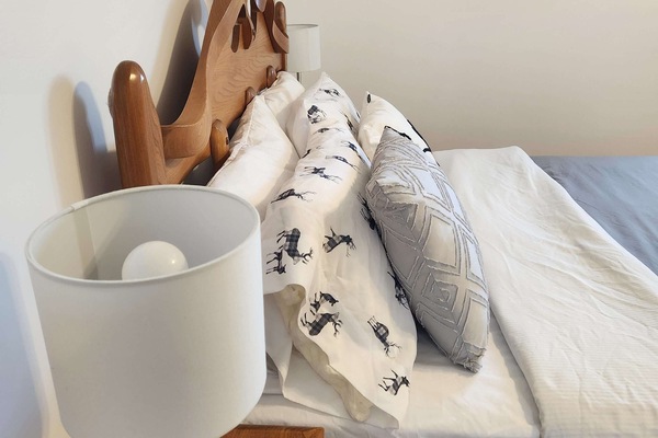 1 dormitorio, tabla de planchar con plancha, wifi y ropa de cama