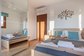 6 slaapkamers, een kluis op de kamer, een bureau