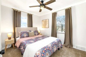 3 bedrooms, iron/ironing board, travel cot, free WiFi
