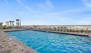 Una piscina climatizada