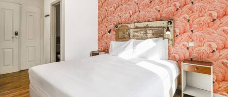 Wifi gratis y ropa de cama