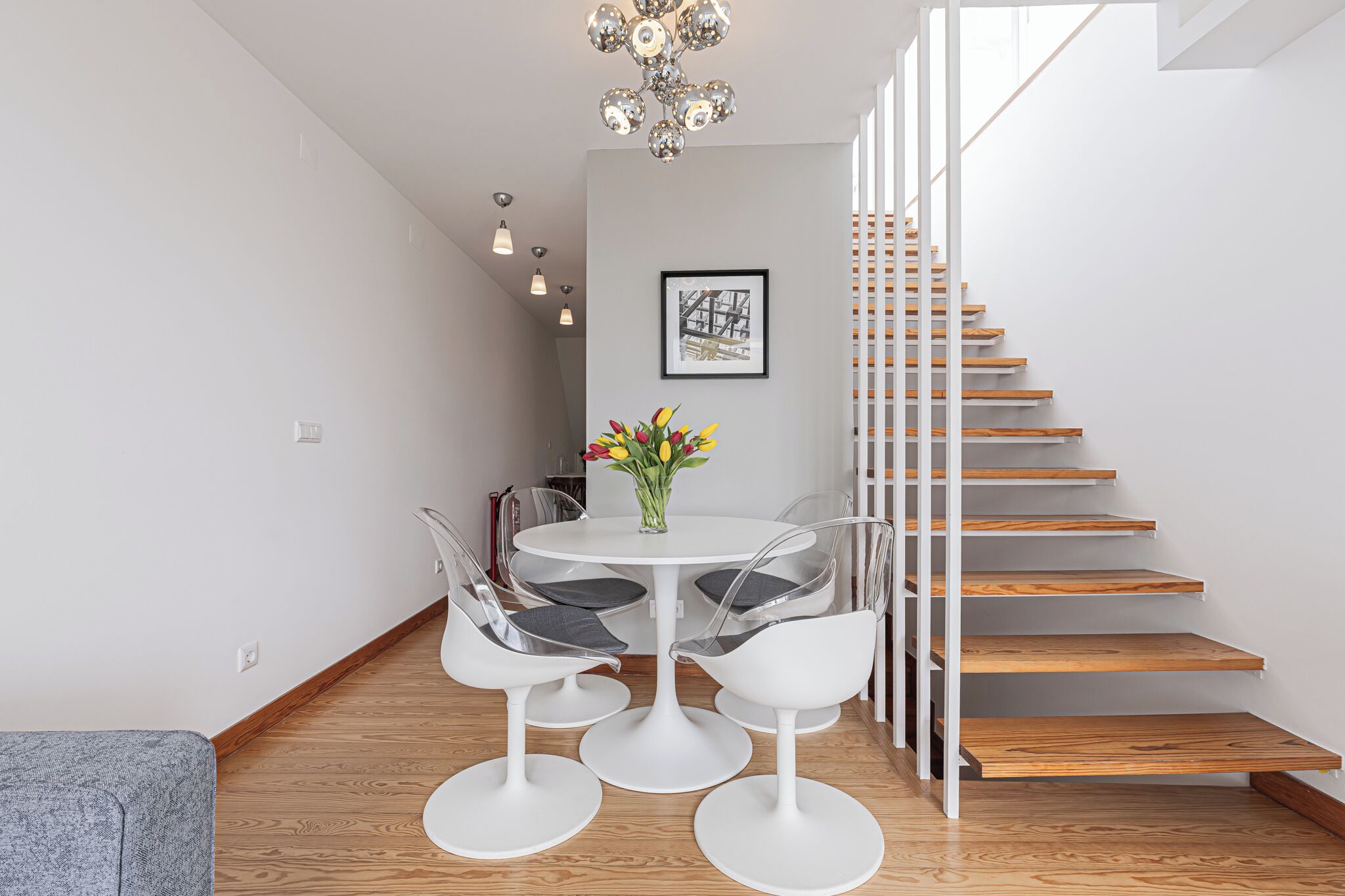 Panorama maisonnette, 2 slaapkamers, terras, uitzicht op rivier | Dineerruimte