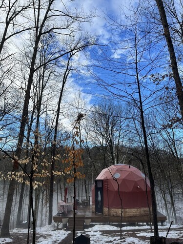 The Cocoon- Magical Dome Home in the Forest!
