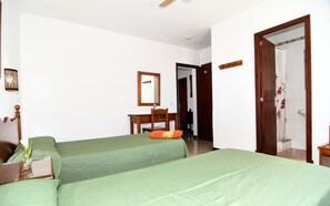 Chambre avec lits jumeaux