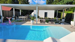 Udendørs pool, opvarmet pool