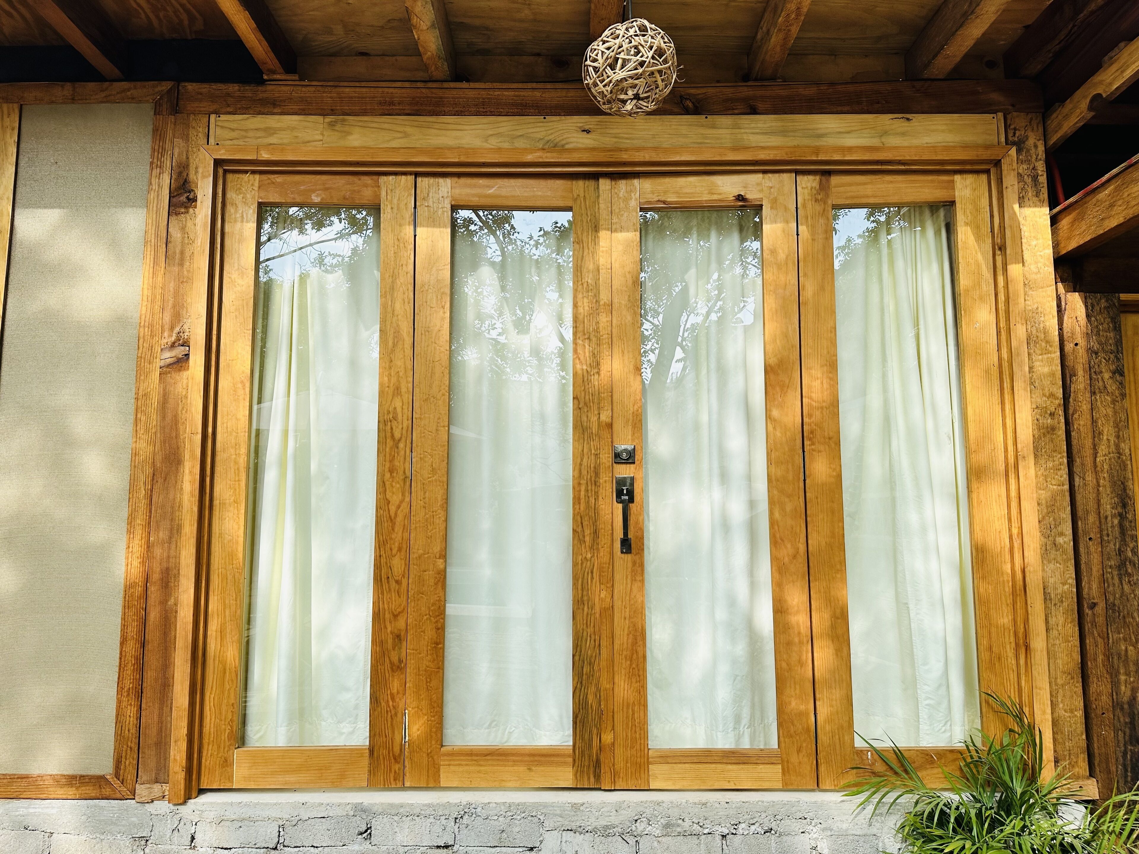 Cabaña Deluxe, 1 cama King size, baño privado, vista al jardín (BACOCHO) | Sábanas de algodón egipcio y ropa de cama de alta calidad 