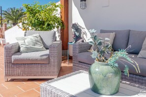 Terrace/patio - Villa 'Viking' with Sea View, Wi-Fi and Air Conditioning (Marbella)