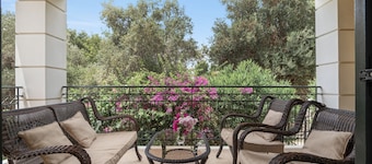 Casa de vacaciones 'Casa Miranda' con vistas al mar, Wi-Fi y aire acondicionado