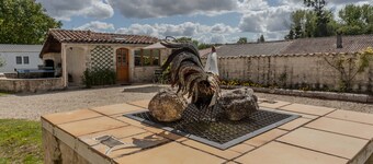 House 'Les Roses De Jonzac' with private pool, private terrace, and Wi-Fi