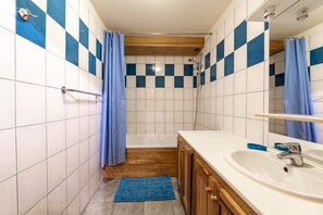 Shower, hair dryer