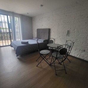 1 bedroom, iron/ironing board, WiFi, bed sheets - 4. Calido Apartaestudio, Casa Azul Manizales Caldas, Colombia (Manizales)