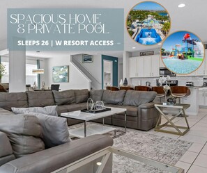 Interior - 9BR, 6BA | Private Pool! (Kissimmee)