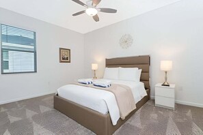 3 bedrooms, iron/ironing board, WiFi, bed sheets