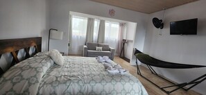 開放式客房 | 埃及棉床單、高級寢具、羽絨被、獨特裝潢