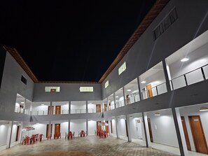 Majoituspaikan julkisivu