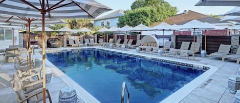 Una piscina climatizada