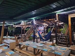 Udendørs spisemuligheder