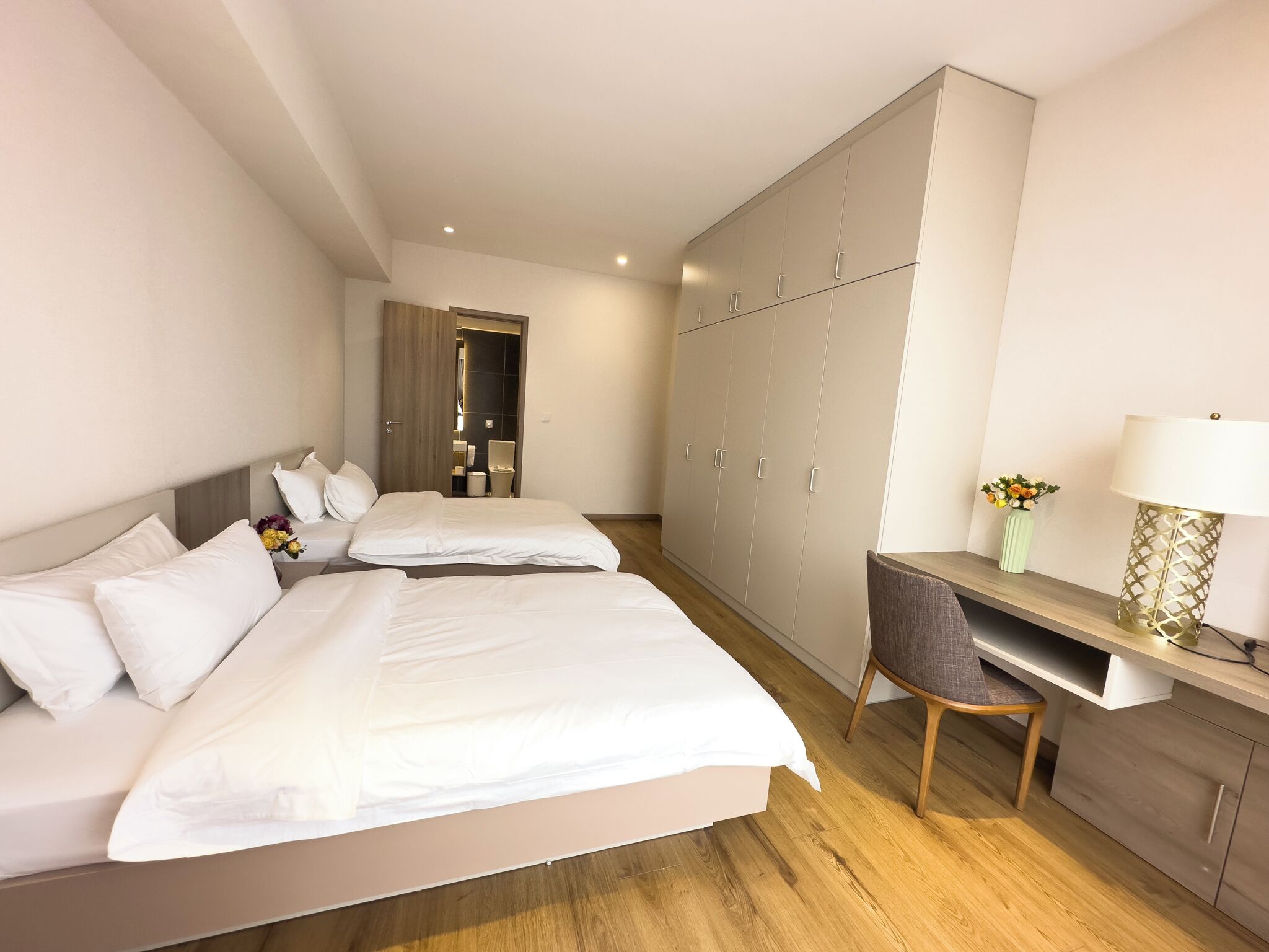 Superior Suite | Desk, laptop workspace, blackout drapes, iron/ironing board