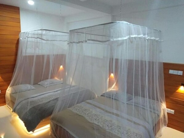 Deluxe Quadruple Room - White block hotel  (Hatton)