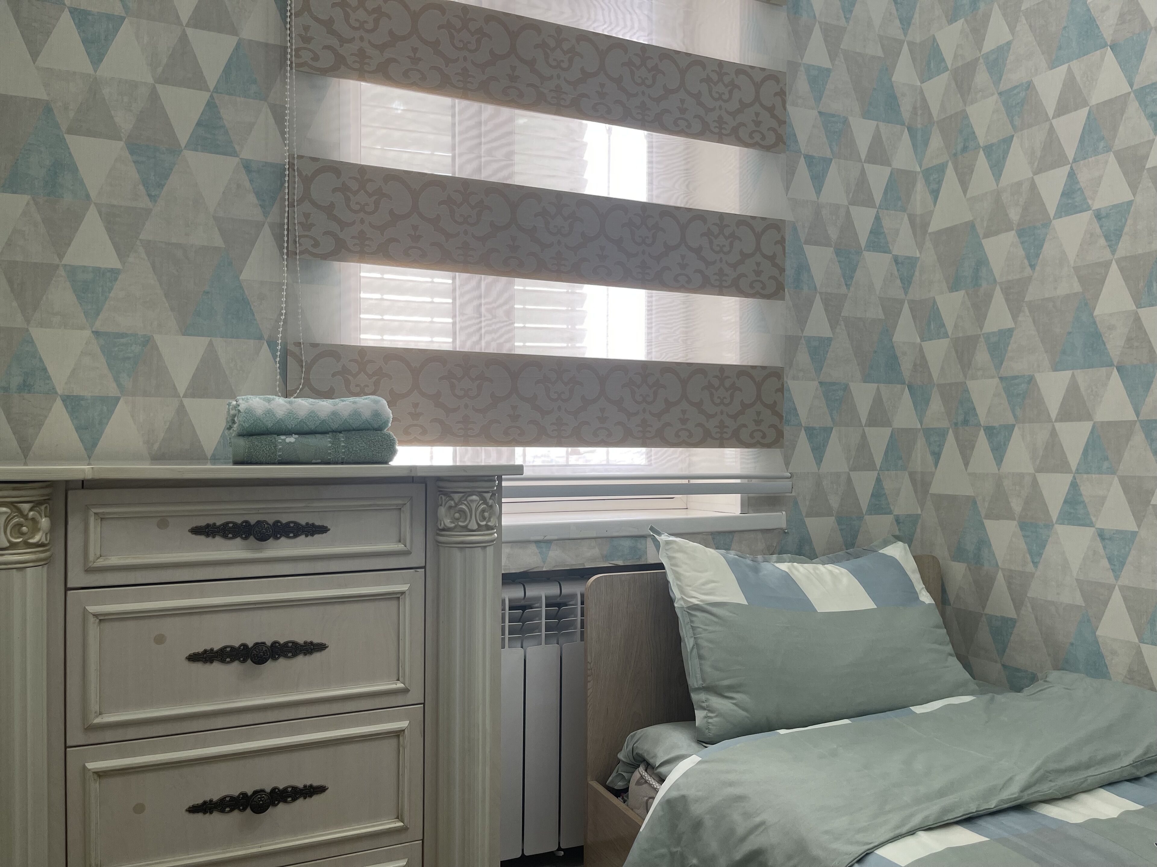 1 slaapkamer, een strijkplank/strijkijzer, wifi, beddengoed