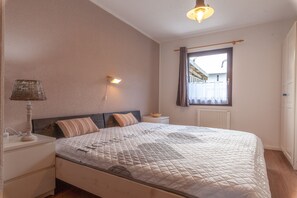 2 makuuhuonetta, ilmainen Wi-Fi, vuodevaatteet