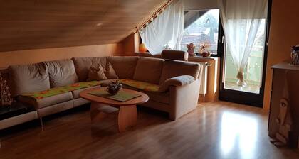 Apartment 'Ferienwohnung Karin' with Shared Garden, Balcony and Wi-Fi