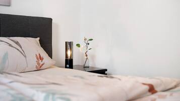 1 Schlafzimmer, BĂŒgeleisen/BĂŒgelbrett, kostenloses WLAN, BettwĂ€sche