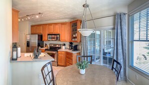 Fridge, microwave, stovetop, dishwasher - Coastal Comfort & Endless Adventure in Cape Charles – Bay Creek Condo Retreat (Cape Charles)