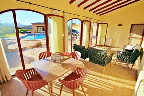 Dining - Marquesol - pri. pool villa with captivating hill views in Benitachell (Benitachell)