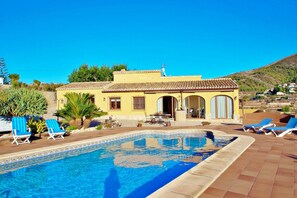 Pool - Marquesol - pri. pool villa with captivating hill views in Benitachell (Benitachell)