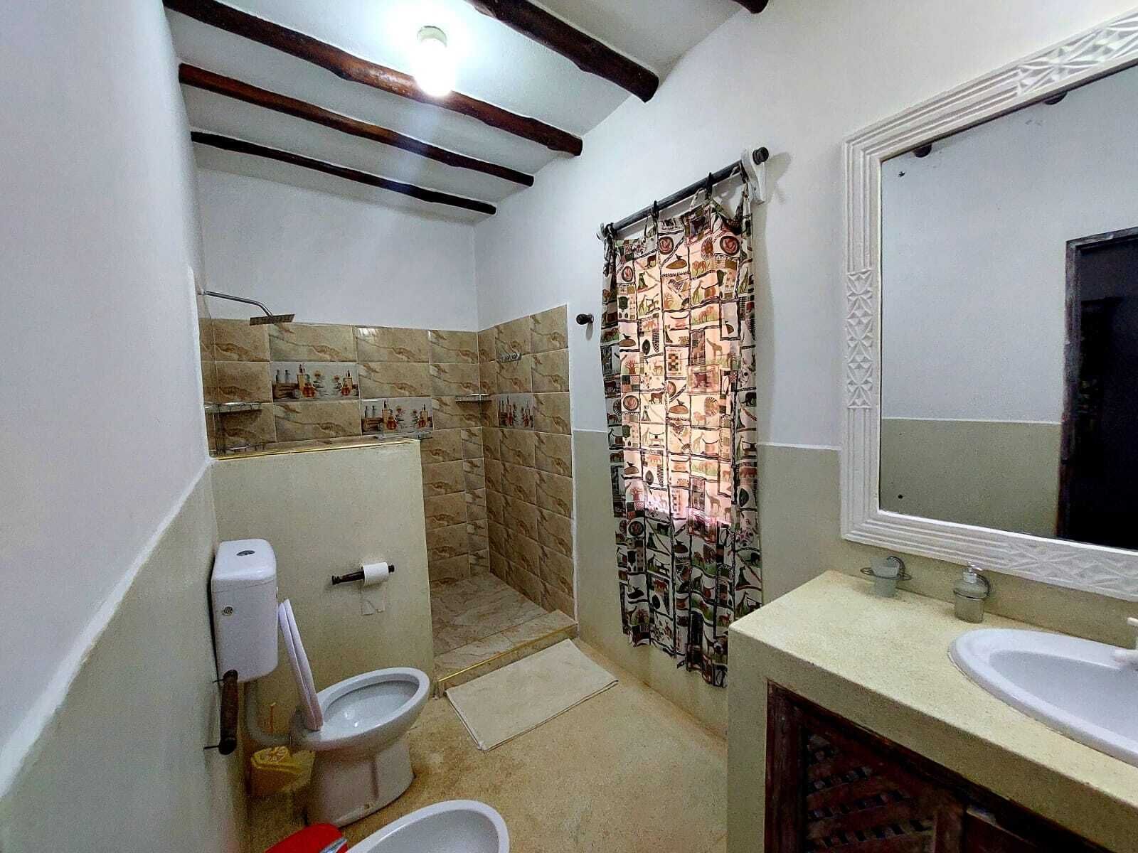 シャワー、レインフォールシャワー、バスアメニティ (無料)、ビデ