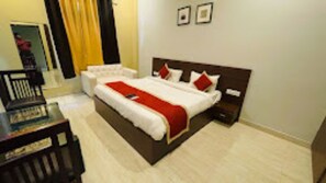 Phòng đôi Superior | Phòng cách âm, truy cập Internet không dây miễn phí, bộ trải giường