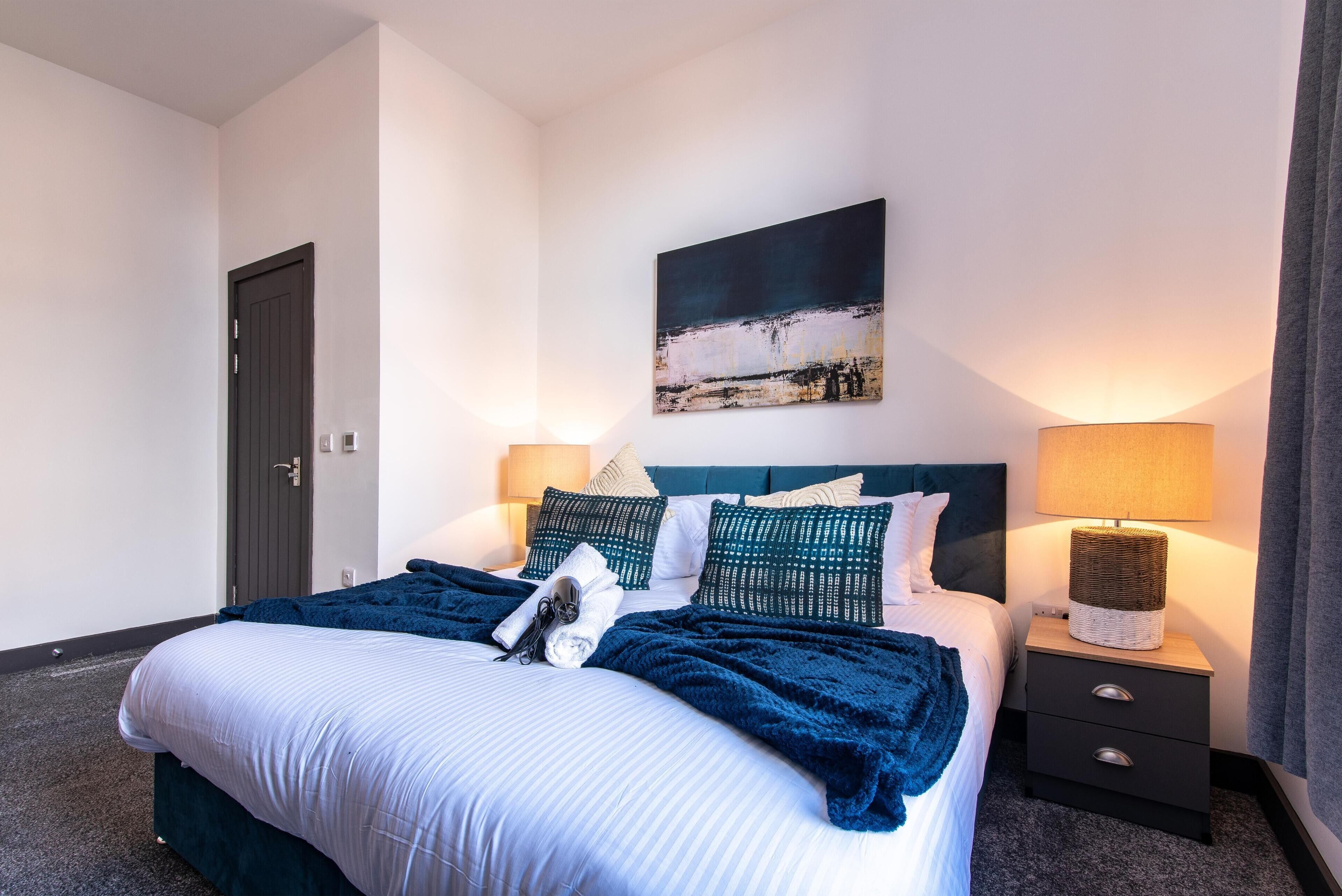 3 bedrooms, iron/ironing board, free WiFi