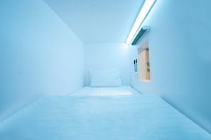 Soundproofing, free WiFi, bed sheets