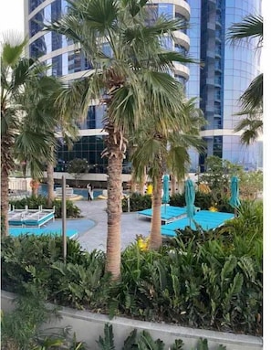 Terrace/patio - 5 Star Living in Paramount Tower Hotels & Resorts (Dubai)