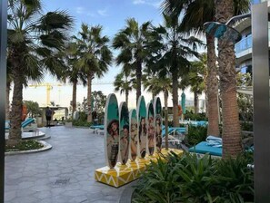 Overnattingsstedets uteområder