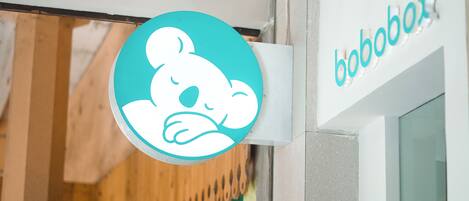 Overnatningsstedets facade