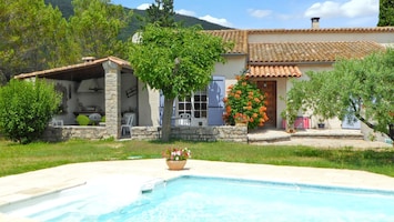 Vue sur piscine