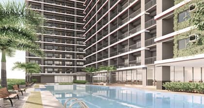 1 BR Fully Furnished Condo in Makati with Pool and Parking - Red Residences 1131