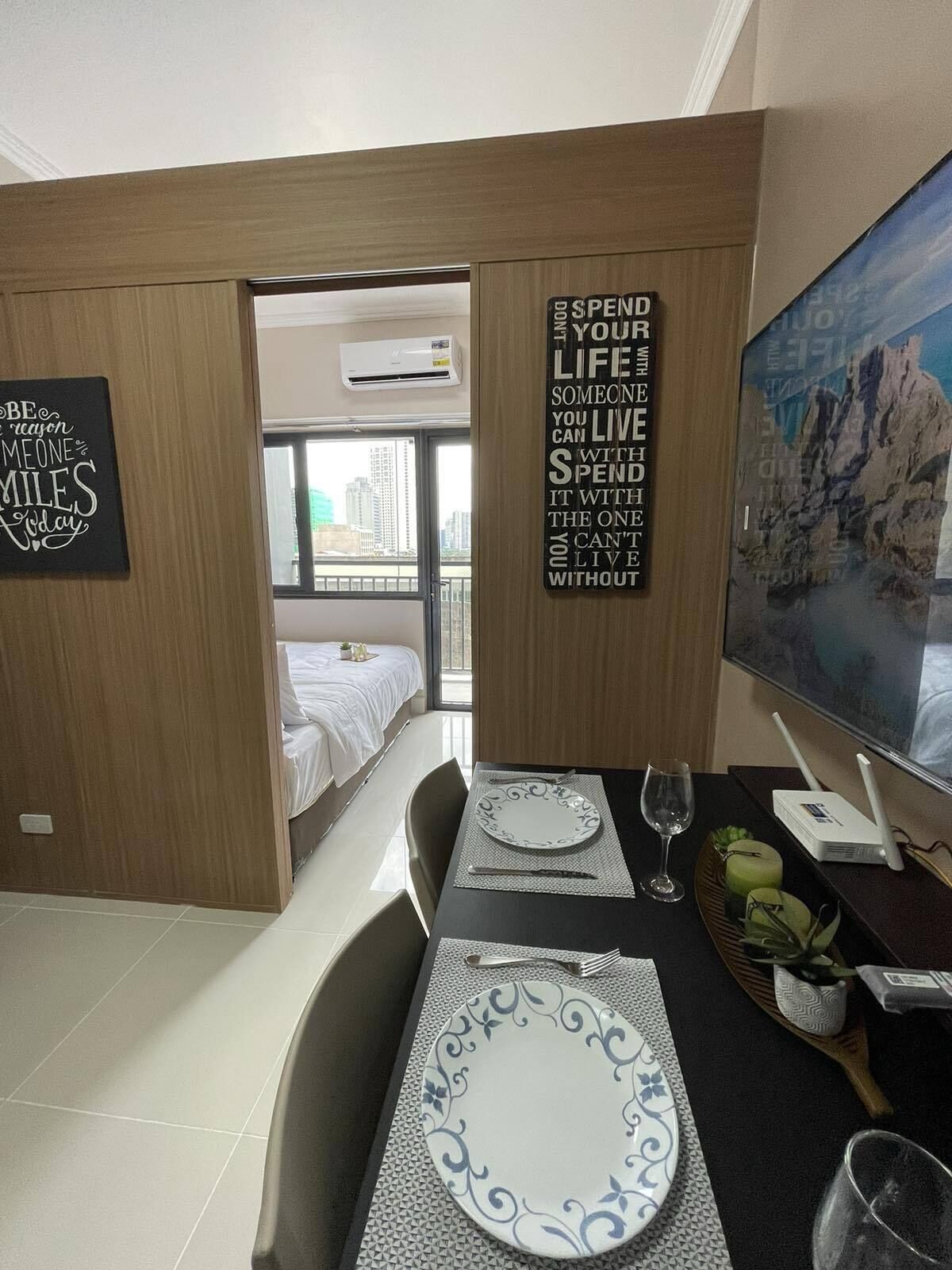 1 bedroom, iron/ironing board, WiFi (free), bed sheets