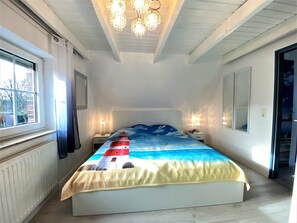 2 Schlafzimmer, Reisekinderbett, WLAN