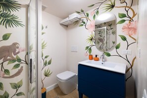 Hårtørrer, håndklæder